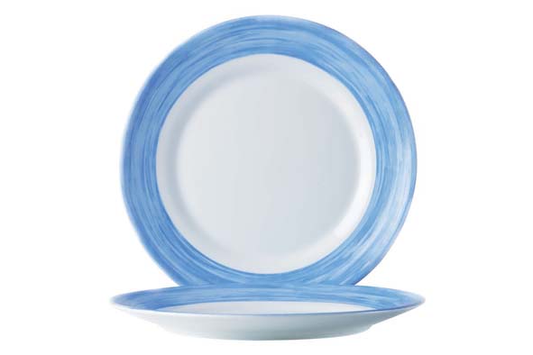 Arcoroc Brush blau Brotteller 15,5cm